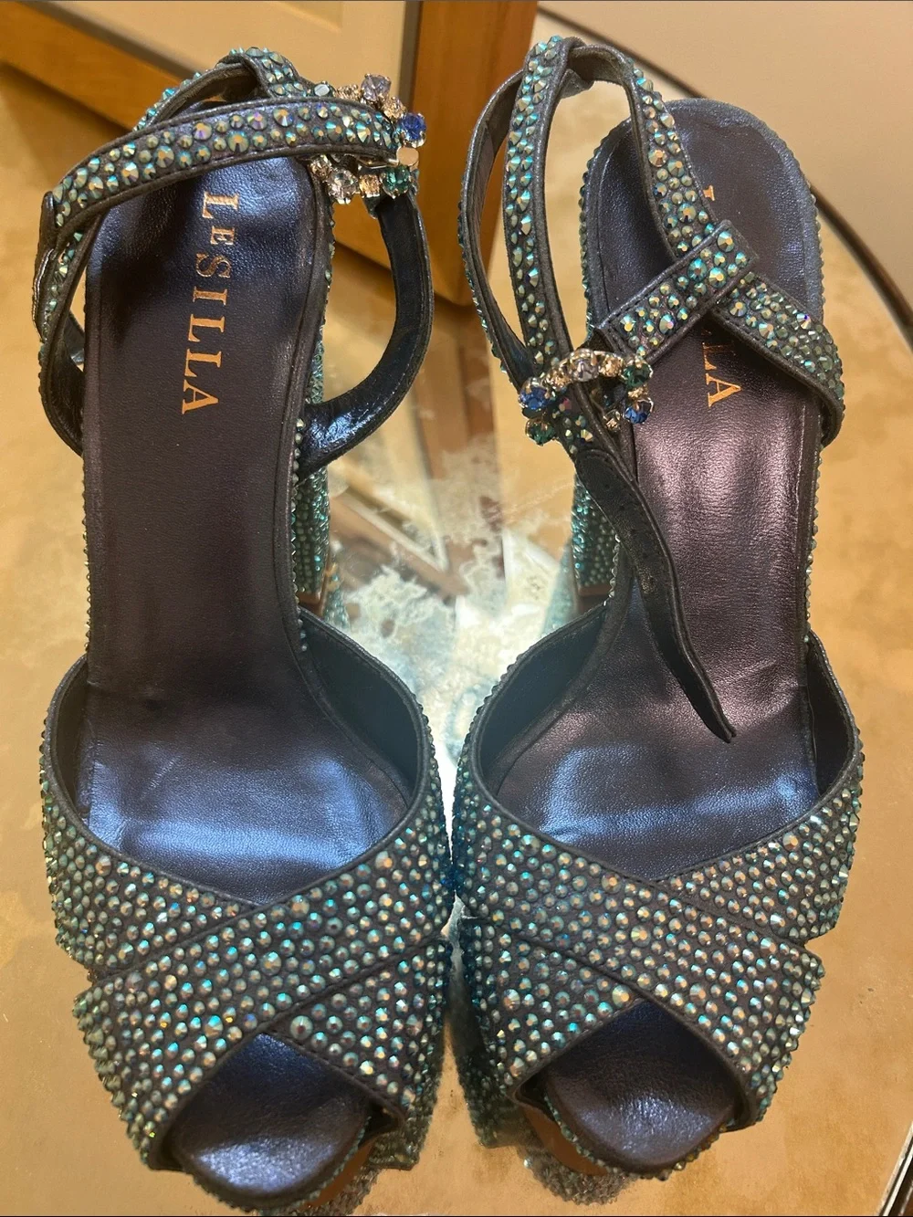 Le silla sparkling teal